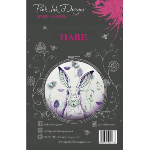 Hare - Pink Ink Designs Clear Stamps Set pi002